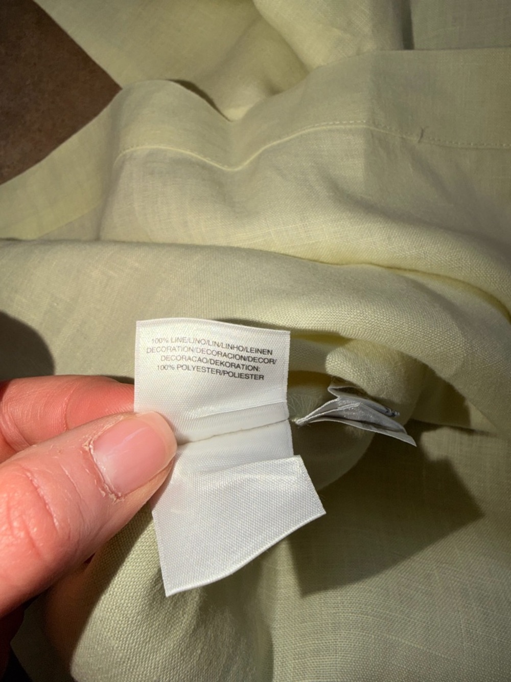 Jones New York 100% Linen Embroidered Tunic Top Swim Coverup Yellow - Size M - Picture 7 of 11